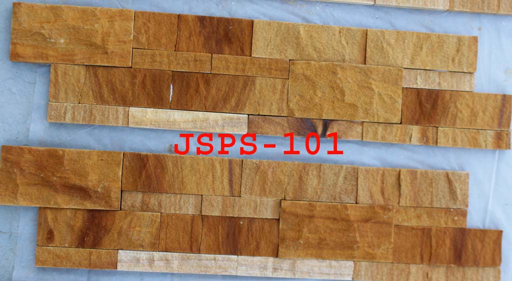 Split Wall Cladding Tiles Teak Sandstone Wall Panels